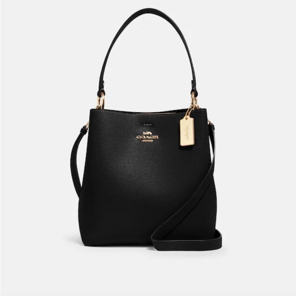 Coach Leather Town Bucket Bag - Picture 1 of 4